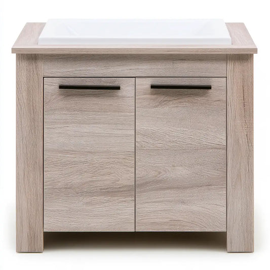 Scarpiera dal profilo contemporaneo, bianco, per la casa